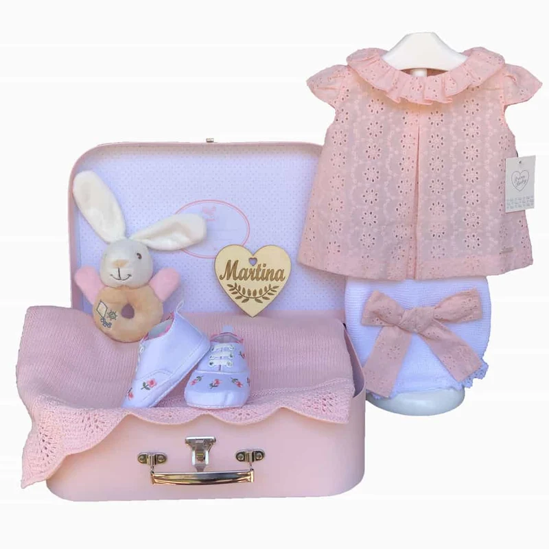 Maleta regalo con conjunto de paseo