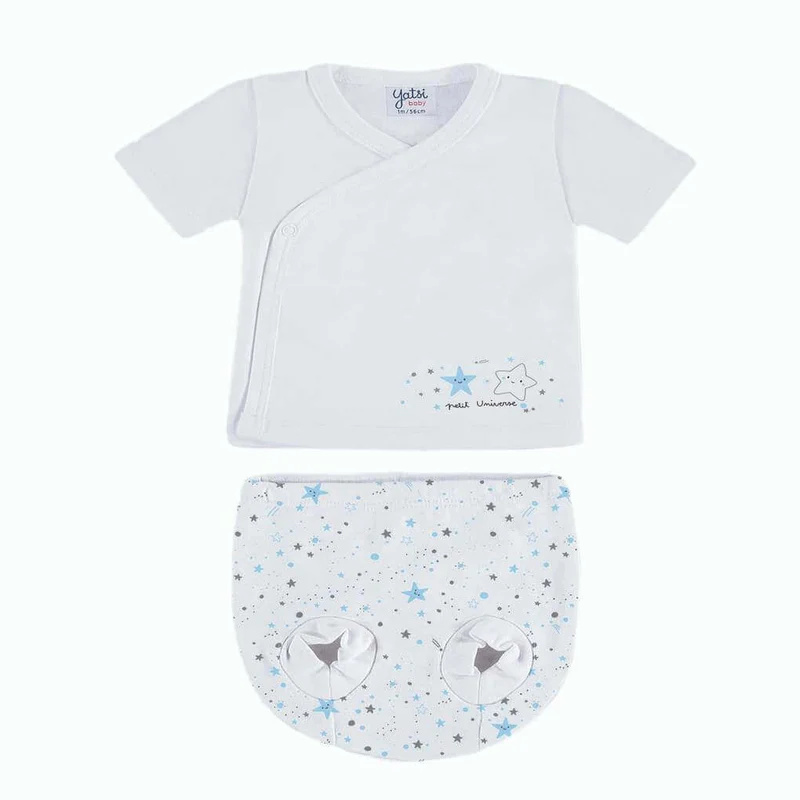 Set primera puesta verano estrellitas del cielo
