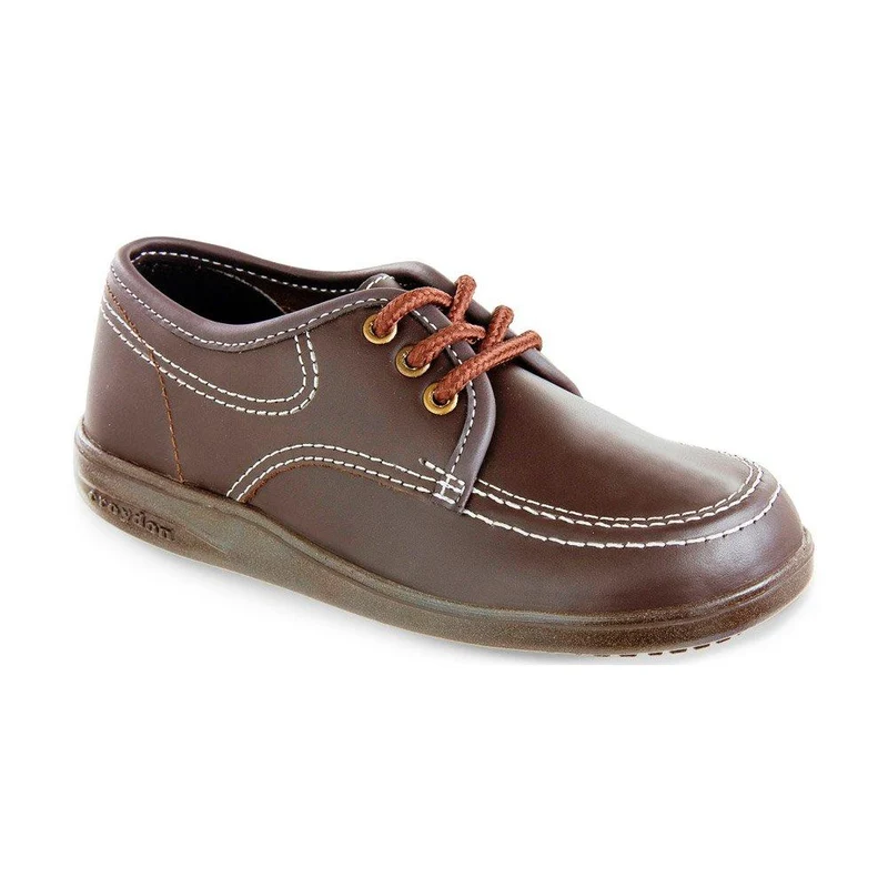 zapato bachiller cafe talla 33