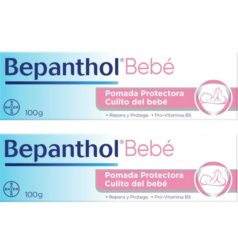 BEPANTHOL Pomada Protectora Bebé DUPLO 2x100gr