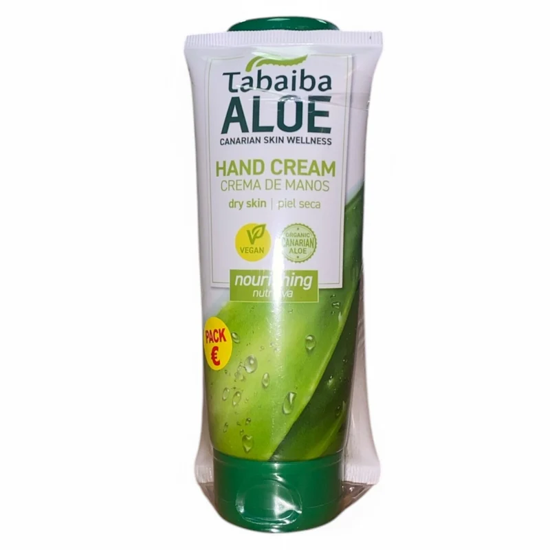 Crema manos aloe vera Tabaiba 2x1