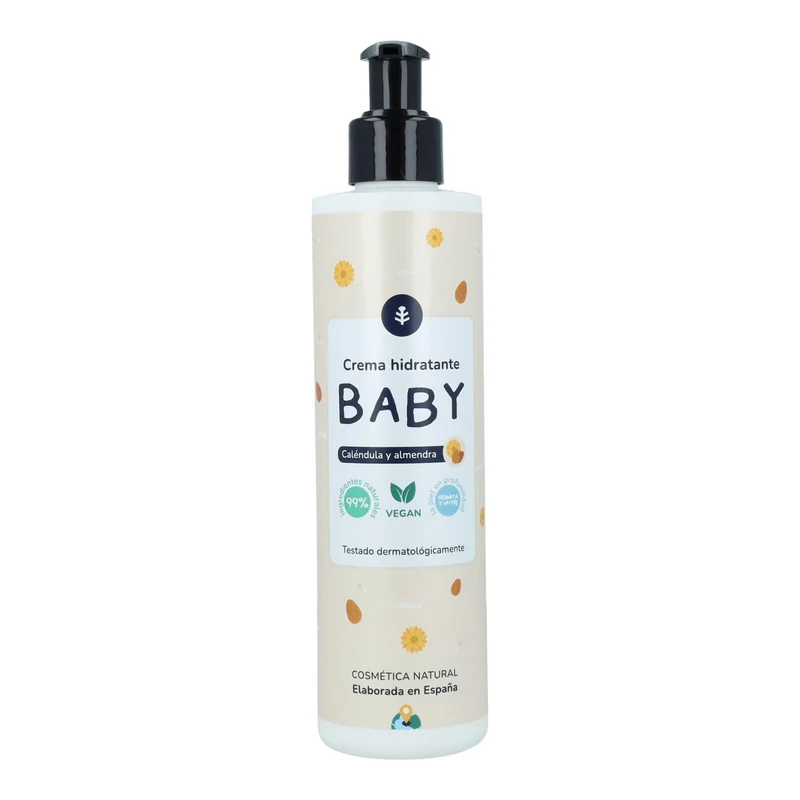 Crema hidratante infantil Caléndula y Almendra Planeta Huerto 250 ml