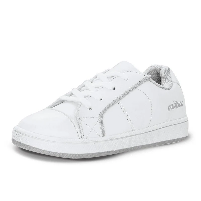 tenis grumpy blanco gris