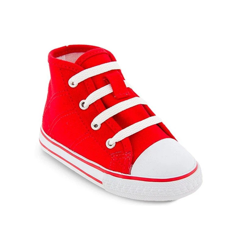 tenis leonard rojo talla 21