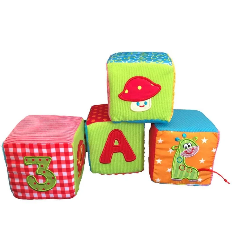 Dados de colores para bebé