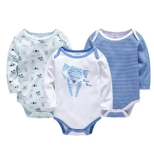 Bodis niño azul pack de tres