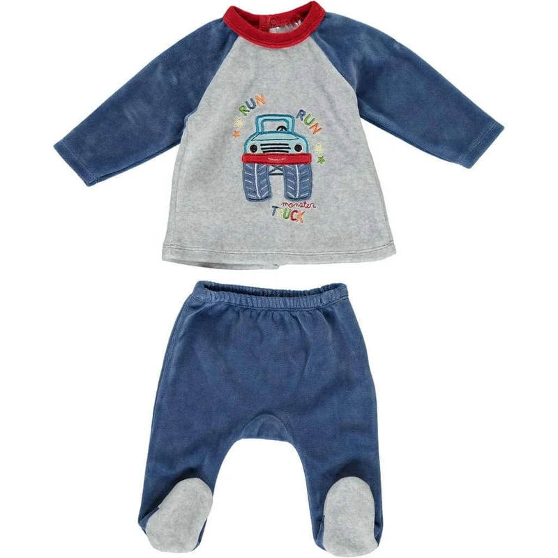 Conjunto bebé "Run run" cochecito