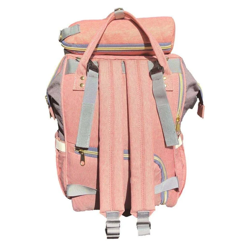 Bolsa de maternidad con usb y porta biberones