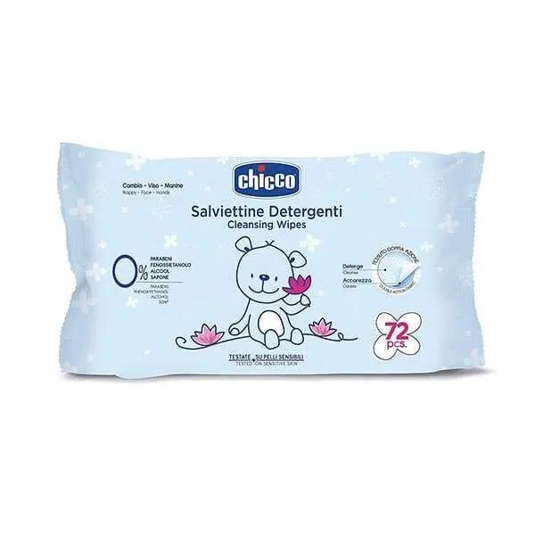 Toallitas limpiadoras Chicco 72 unidades