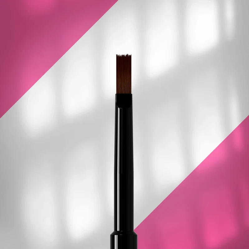 STALEKS EXPERT 08 Straight brush for gel, width 6 mm/length 10 mm