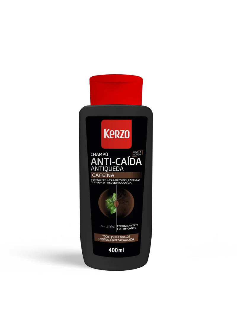 Champú anticaida cafeina Kerzo 400ml