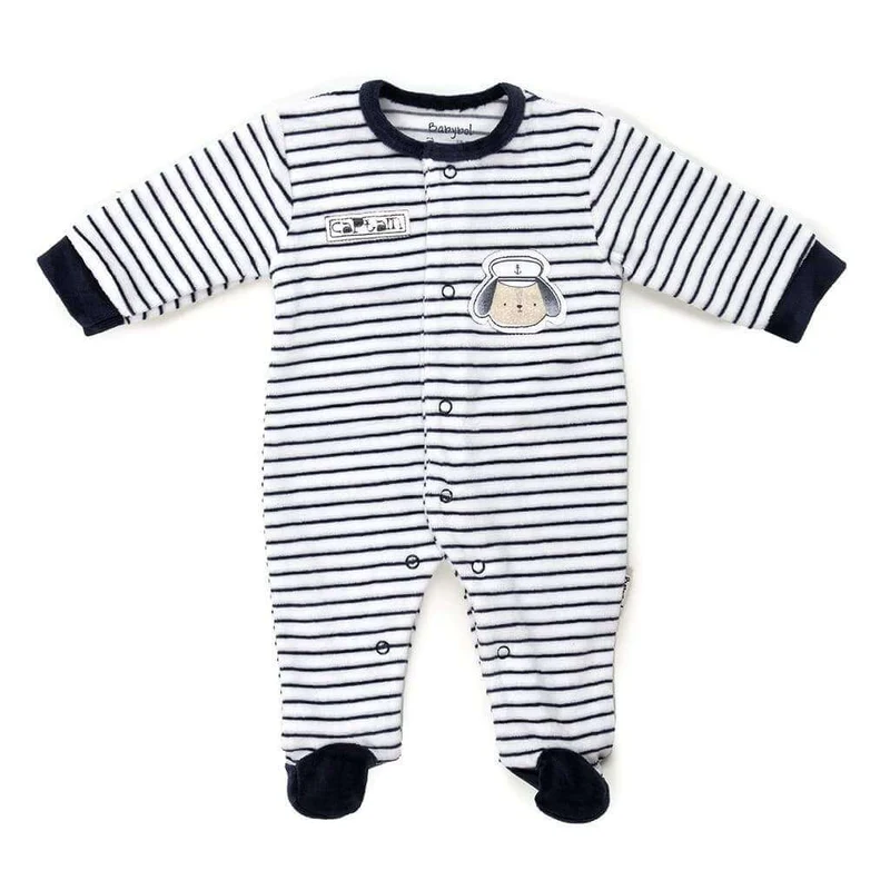 Pijama bebé niño Azul marinero