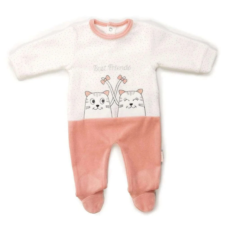 Pijama bebé niña "Best friends"