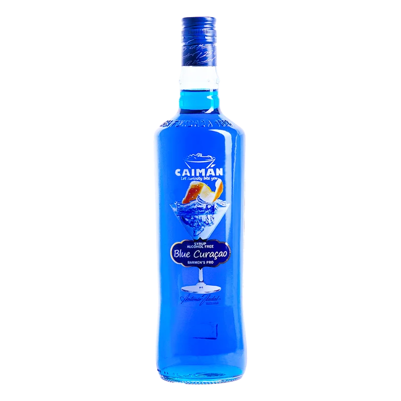 Sirope Blue Curaçao Caimán