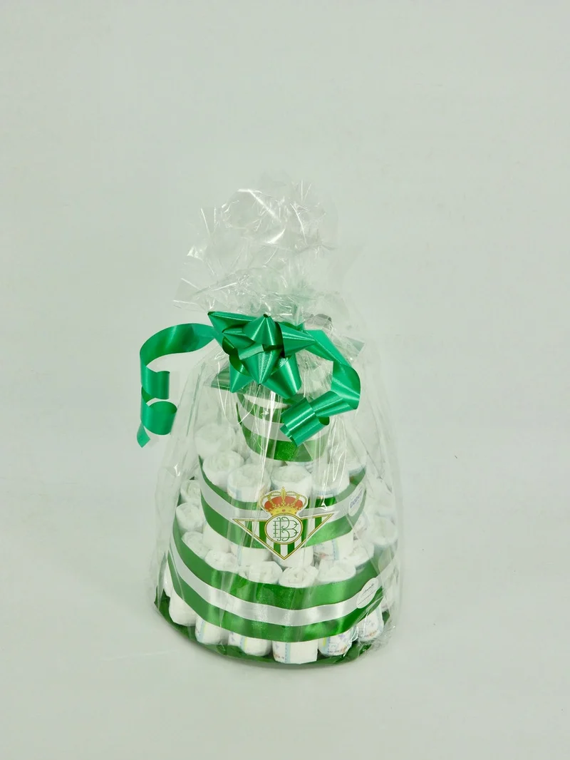 Tarta de pañales Real Betis balompié