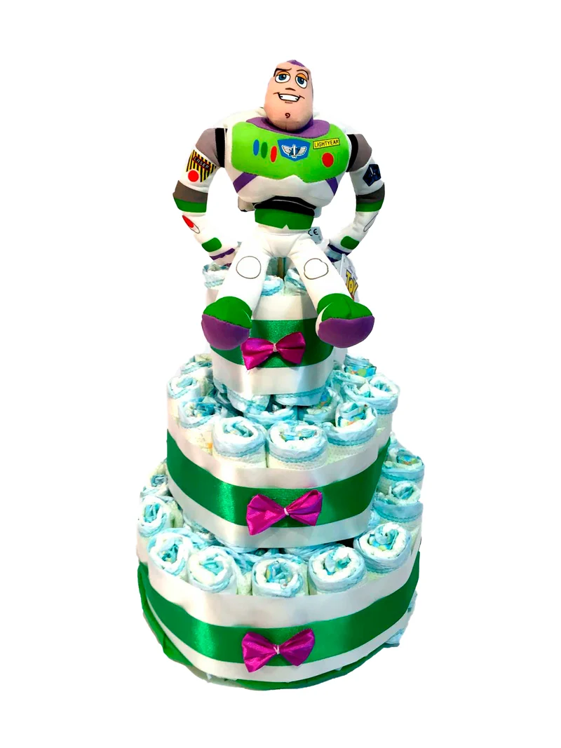 Tarta de pañales Buzzlightyear Toy Story