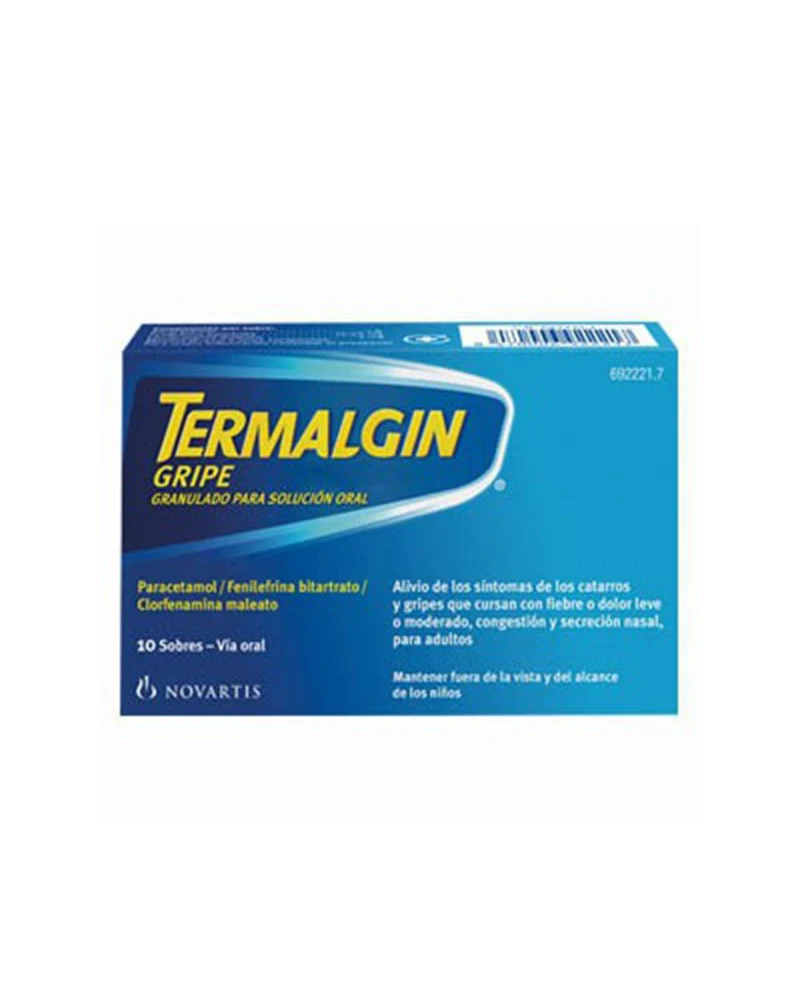 TERMALGIN Gripe 10 Sobres