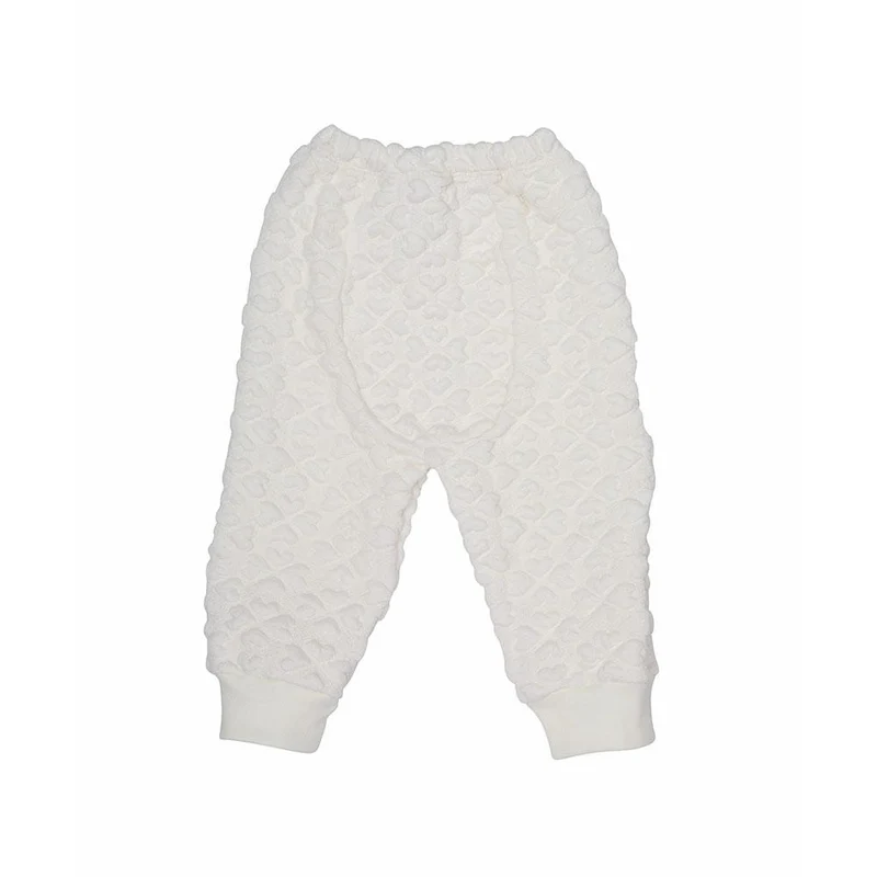 pantalon corte panal en jaqcard beich de corazones talla 6 9