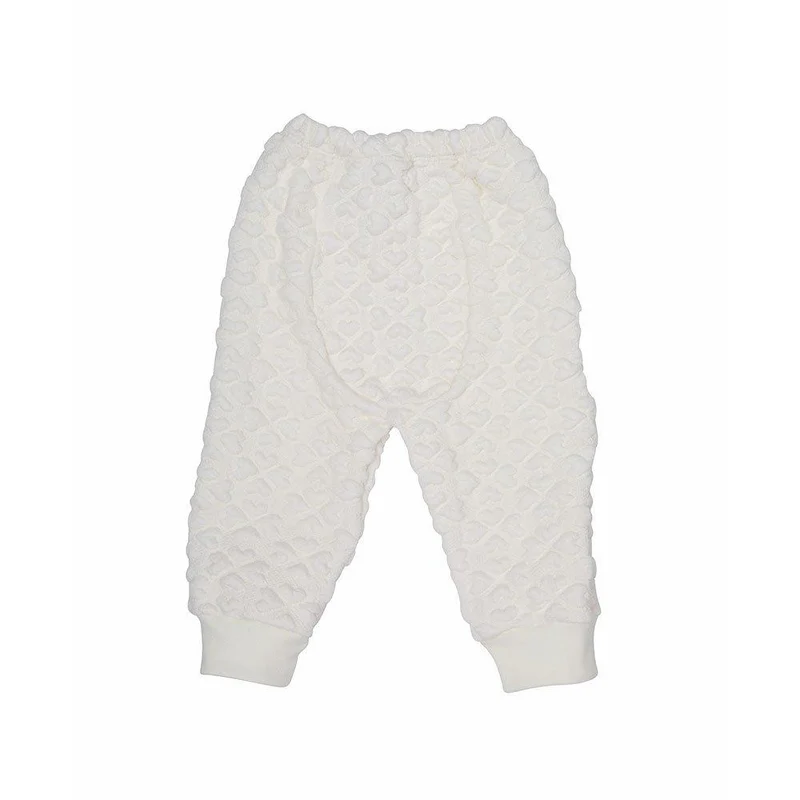 pantalon corte panal en jaqcard beich de corazones talla 9 12