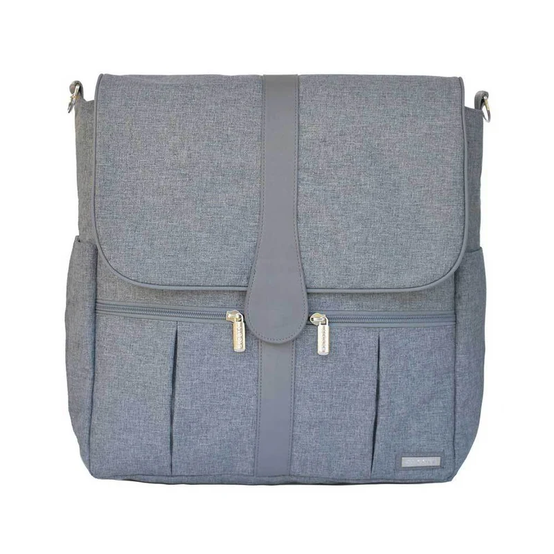 panalera morral gris marca jj cole