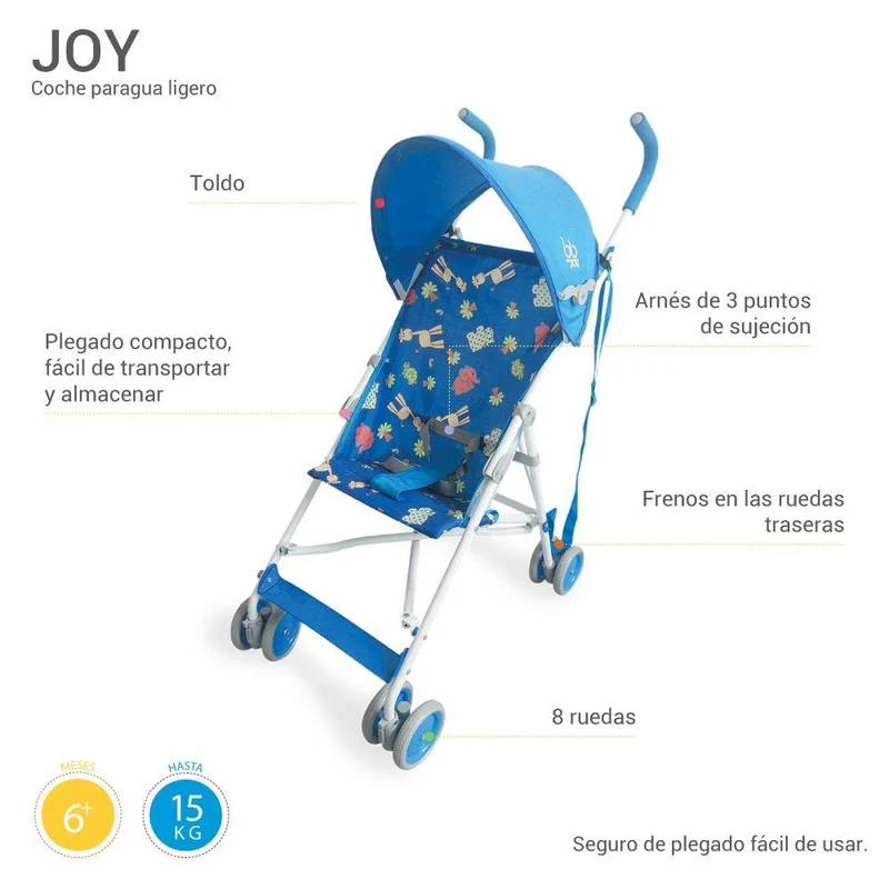 coche paraguas joy nino marca bbjoy