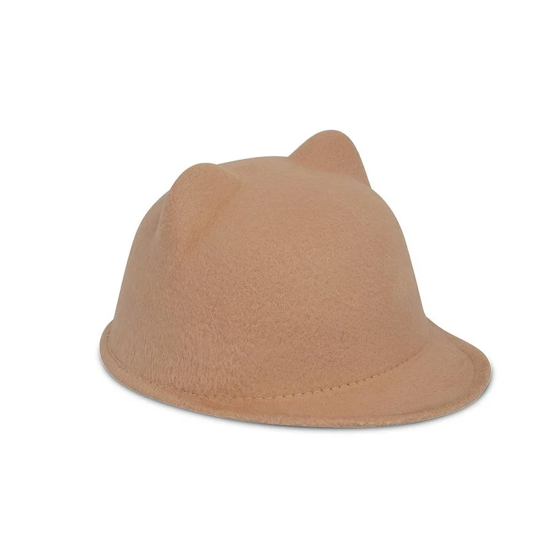 accesorios sombrero con orejas de gato beich talla 2