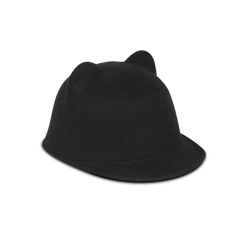 accesorios sombrero con orejas de gato negro talla 2