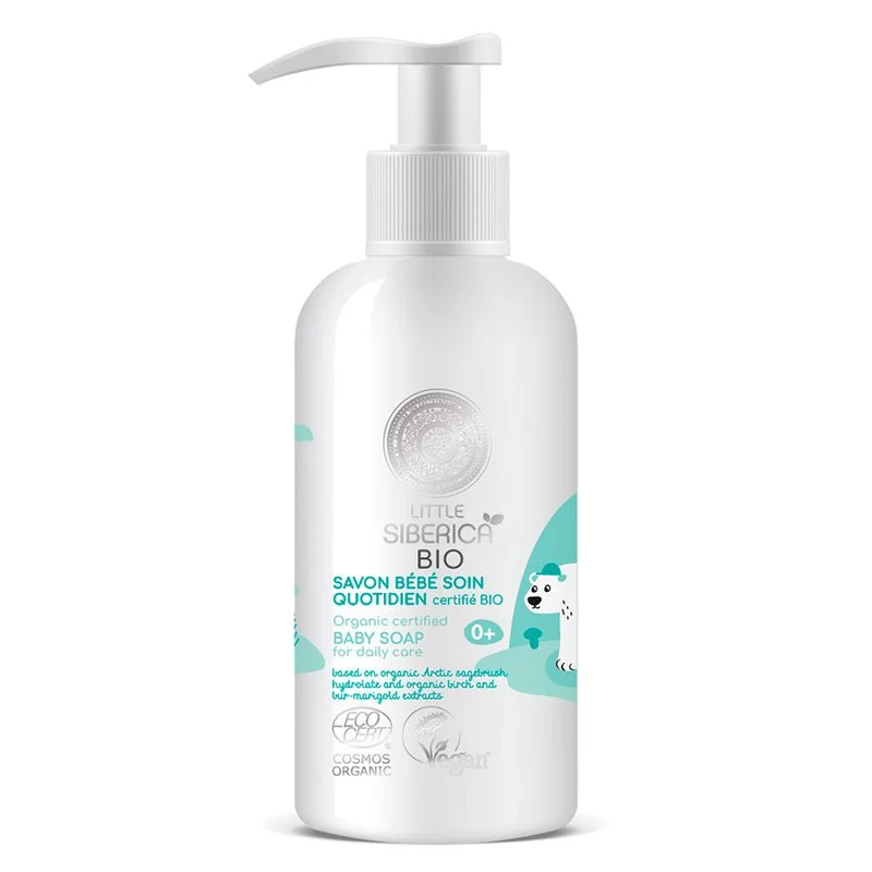 Jabón Orgánico para Cuidado diario para Bebés Natura Siberica 250 ml