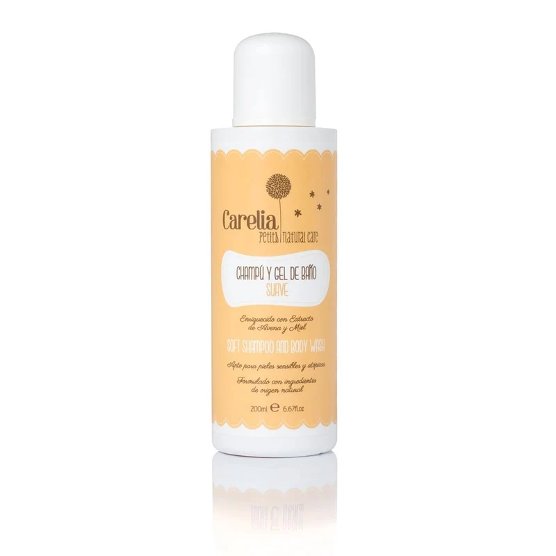 Gel & Champú de baño para Bebés Carelia 200 ml