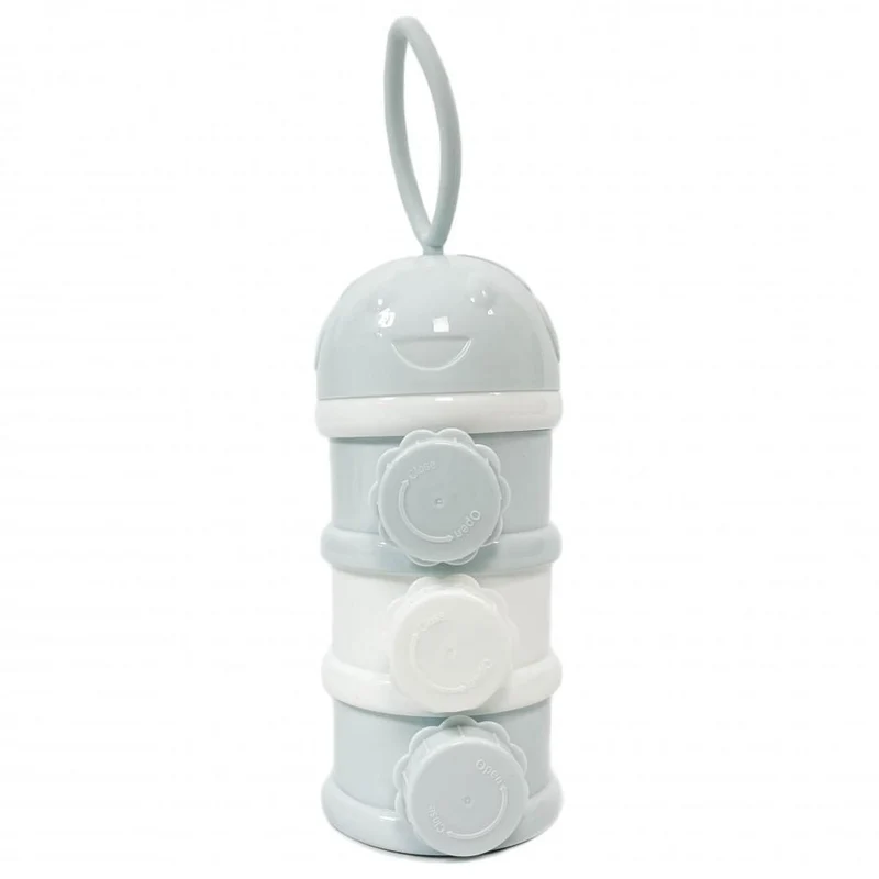 Dosificador de leche en polvo 3 niveles Azul Kikka boo