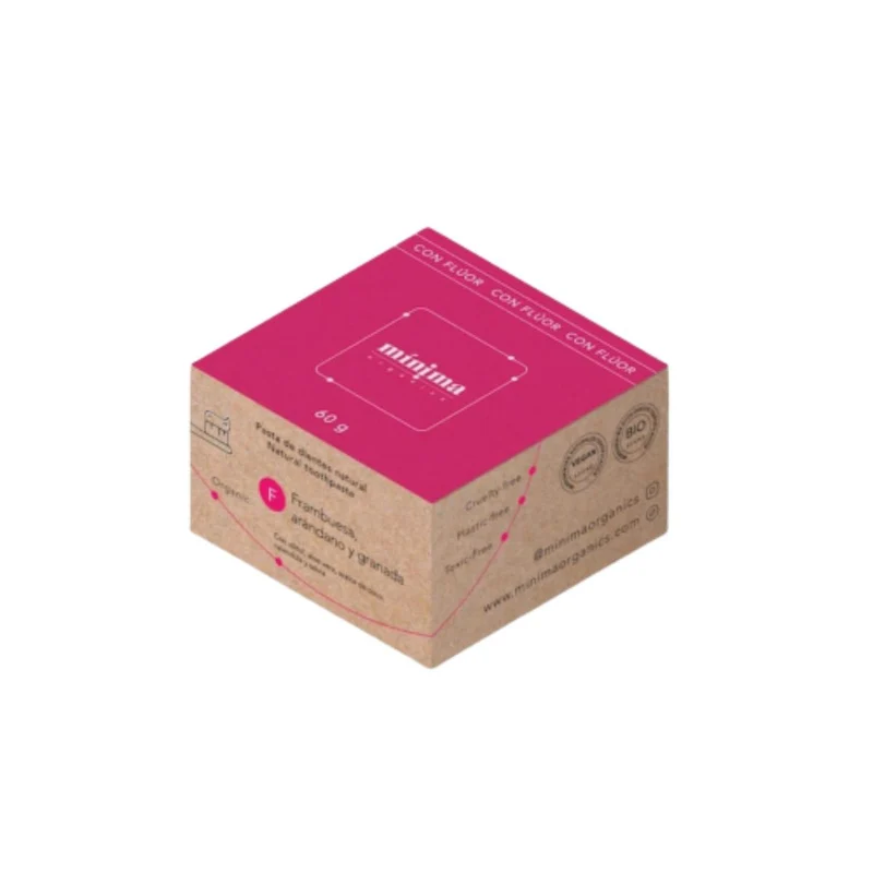 Dentífrico Infantil en Pasta con Frambuesa con Flúor 60 g