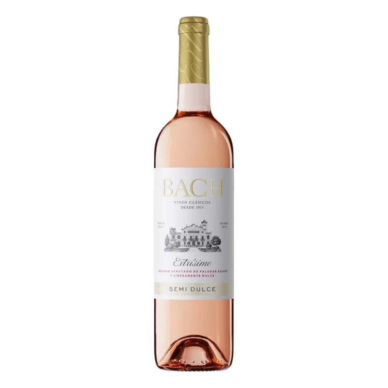 Vino Rosado Bach Semidulce