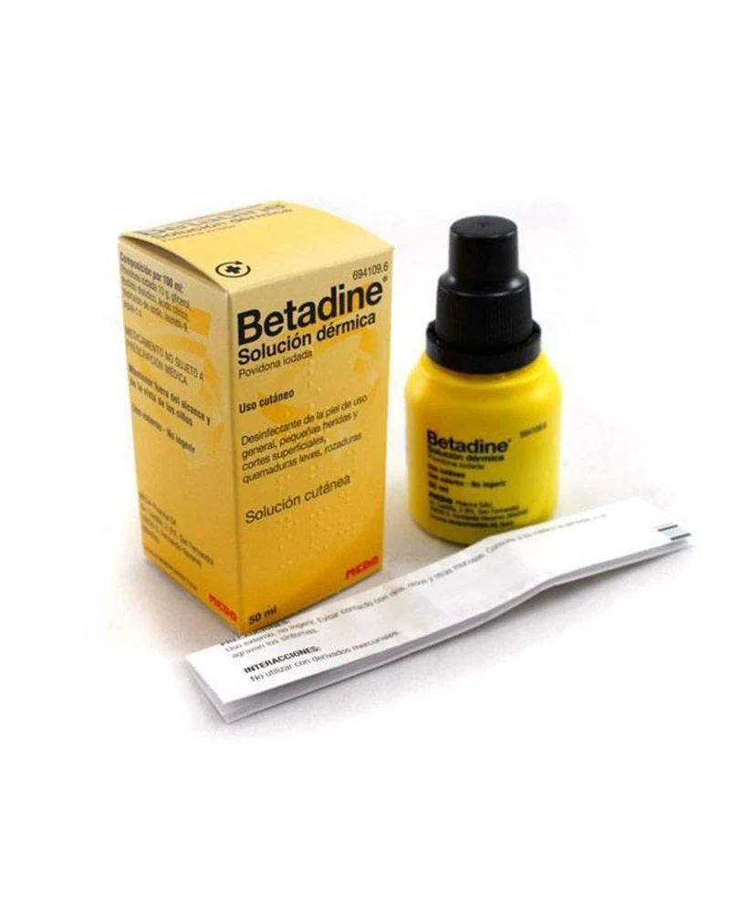 BETADINE 10% Solución Tópica 50ML