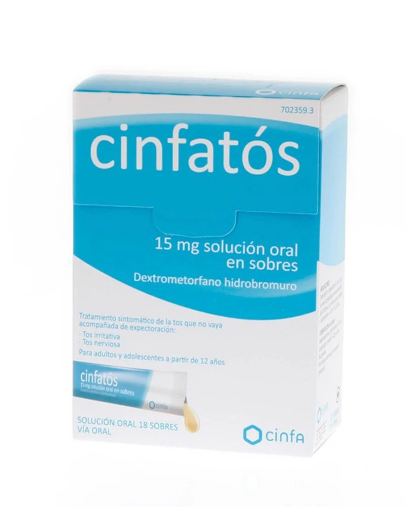 CINFATOS 15MG Solución Oral 18 Sobres