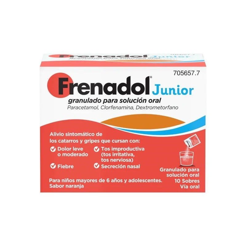 FRENADOL Junior 10 Sobres