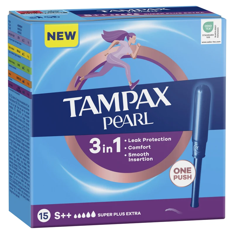 Tampones pearl ultra Tampax 15u