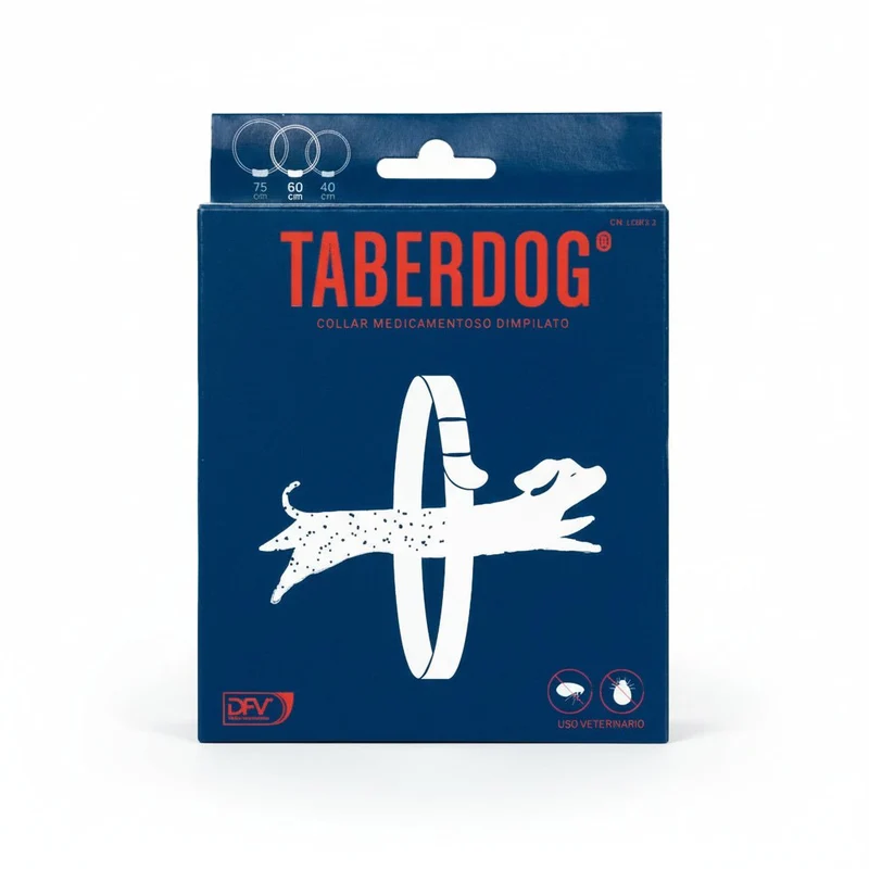 Divasa Taberdog Collar Antiparasitario Dimpilato 60 cm 1 ud