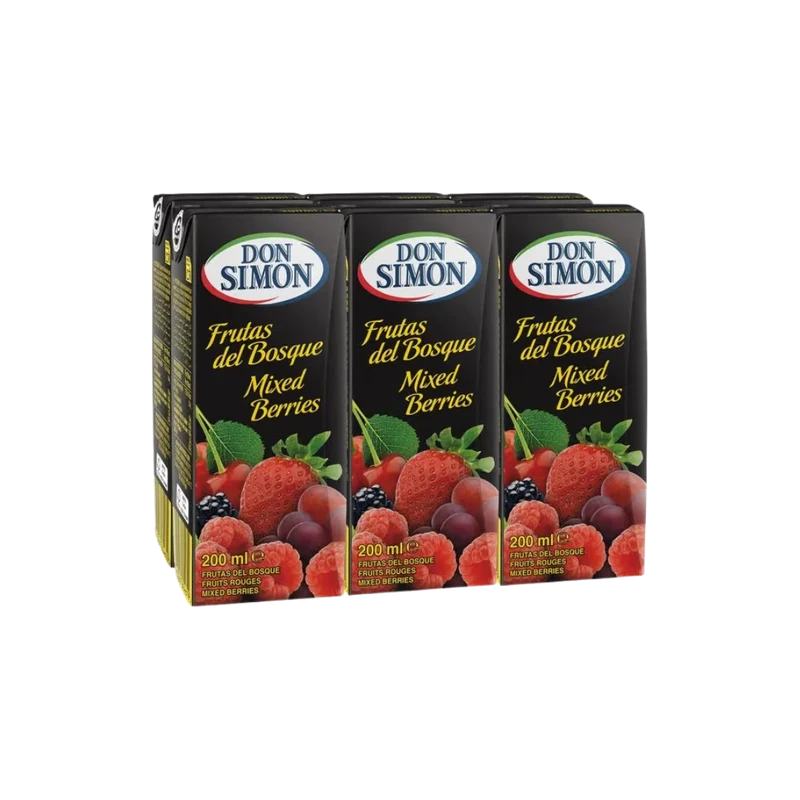 Zumo de Frutas del Bosque Don Simon 6x200ml