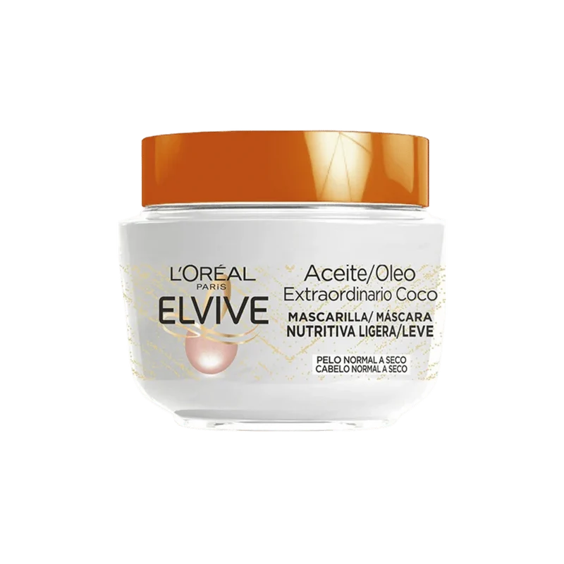 Elvive Mascarilla Aceite Nutrición Ligera