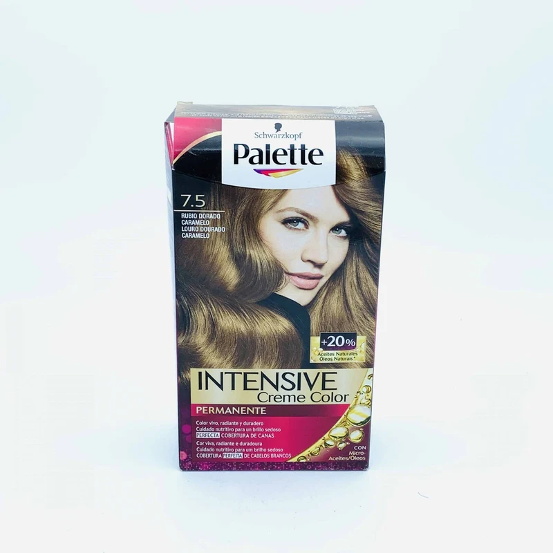 Palette 7.5 Rubio Dorado Caramelo