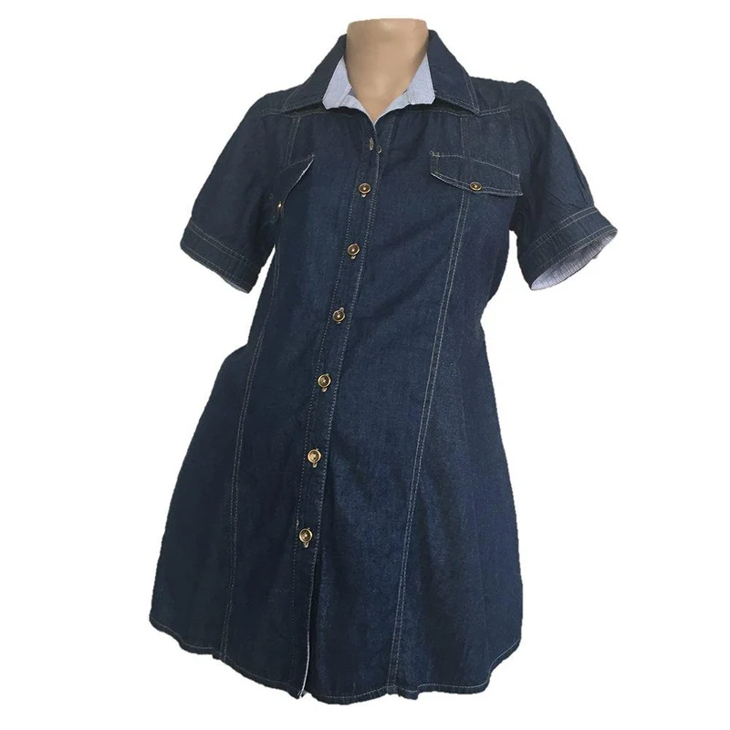 blusa camisera denim 8