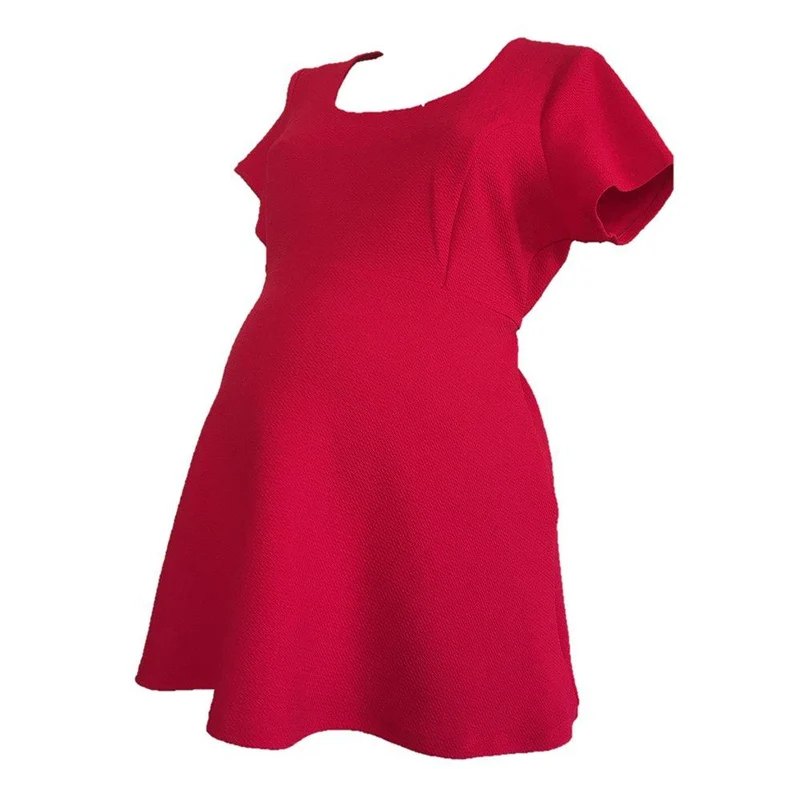 blusa escote redondo rojo 12