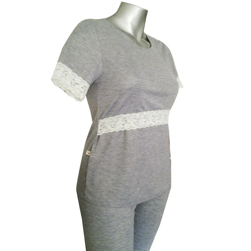 pijama pantalon negro s