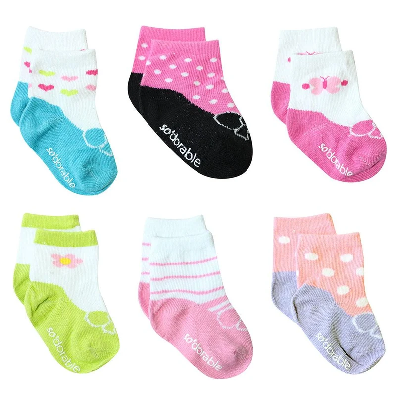 set de medias x6 lazo