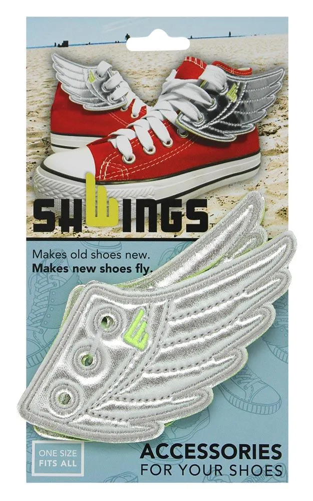 shwings alas plateadas