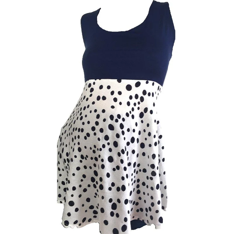 blusa manga sisa negro con puntos 10