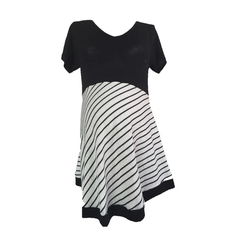 blusa stretch cuello redondo negro 8