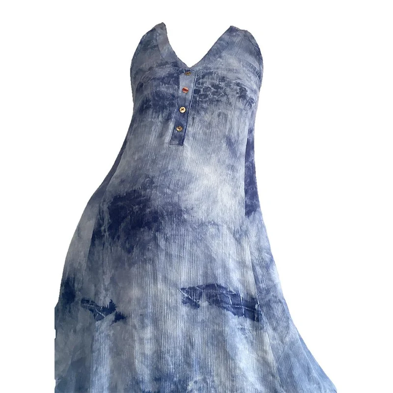 vestido corto azul 8
