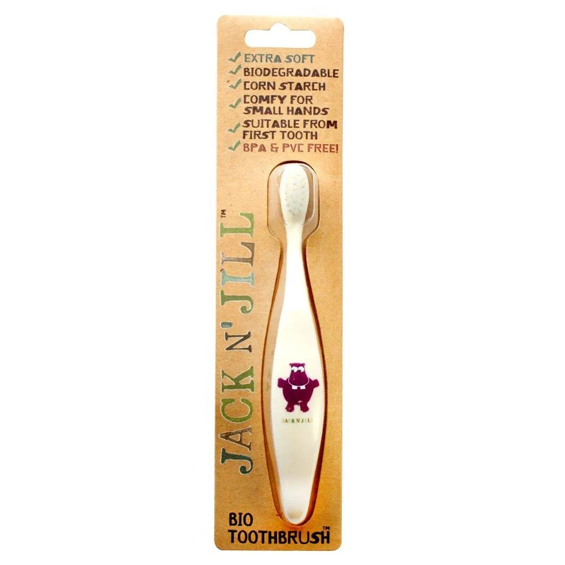 cepillo de dientes biodegradable hipopotamo