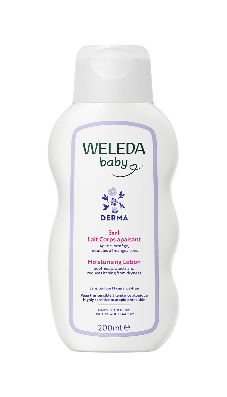 Baby Derma Loción Hidratante Weleda 200 ml